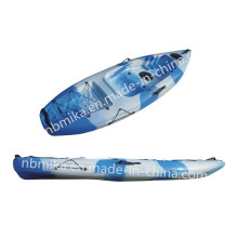 Cheap Single Fishing Kayak Canoe, Ocean Speed Rowing Boat
